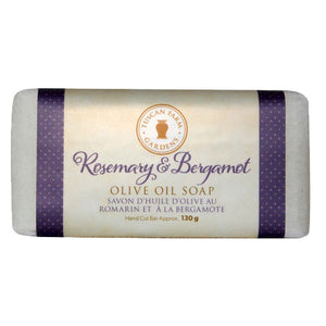 Rosemary & Bergamot Organic Olive Oil Soap